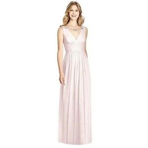 NWT Jenny Packham Size 14 Bridesmaids Dress Evening Gown Blush Pink JP1005